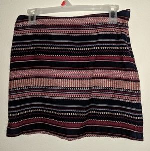 Hollister woven skirt
